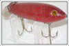 Vintage Heddon Dowagiac Blended Red Crab Wiggler Lure 304
