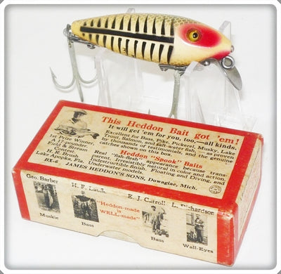 Vintage Heddon Silver Shore 110 River Runt Lure 110 XRS