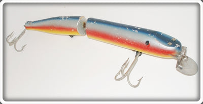 Vintage CCBC Creek Chub Rainbow Giant Jointed Pikie Lure 808 Special
