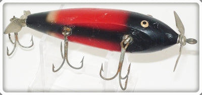 Vintage CCBCO Creek Chub Redwing Blackbird Injured Minnow Lure 1524