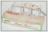 Vintage CCBC Creek Chub Pearl Jointed Pikie Lure In Box 2638