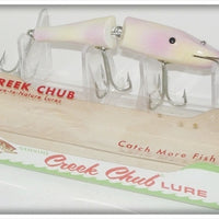 Vintage CCBC Creek Chub Pearl Jointed Pikie Lure In Box 2638