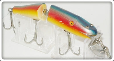 Vintage CCBCO Creek Chub Rainbow Jointed Snook Pikie Lure 5508
