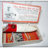 Heddon Red Head Flitter Basser In Box 8509RH