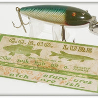 Vintage C.C.B.CO. Creek Chub Natural Chub Scale Husky Musky Lure 600