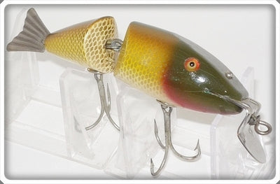 Vintage CCBC Creek Chub Golden Shiner Wigglefish Wiggle Fish Lure 2404