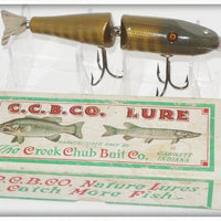 Vintage CCBC Creek Chub Pikie Scale Peter's Special Lure 2600 DD