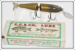 Vintage CCBC Creek Chub Pikie Scale Peter's Special Lure 2600 DD