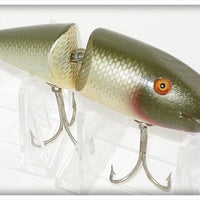 Vintage CCBC Creek Chub Silver Shiner Wigglefish Wiggle Fish Lure 2403