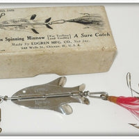 Edgren Mfg Co Edgren Spinning Minnow In Box