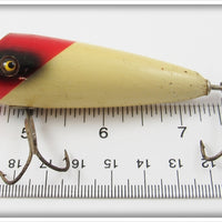 Gephart Mfg Co Red & White Long Surface Lure