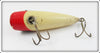 Gephart Mfg Co Red & White Long Surface Lure