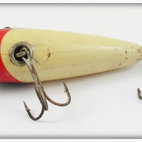 Gephart Mfg Co Red & White Long Surface Lure