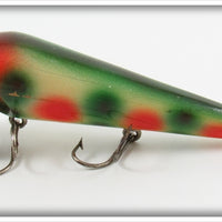 Immell Bait Co C.J. Frost Red & Green Spotted Skipper