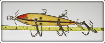 Vintage South Bend Hex Finish Muskie Trolling Minnow Lure 956 Y