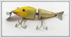 Vintage Creek Chub Yellow Flash Wigglefish Lure 2437 