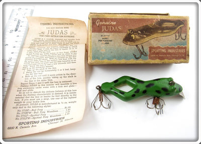 Sporting Industries Judas Frog In Box With Paperwork TFW