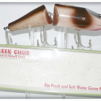 Creek Chub Amber Flash Jointed Striped Pikie In Box