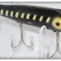 Vintage Creek Chub Black With White Stripes Darter Lure 2000 Special