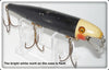 Vintage Pflueger Black With White Head Palomine Lure