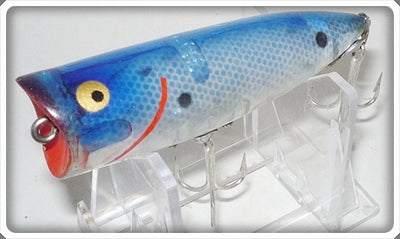 Heddon Light Blue Scale Shad Chugger Spook 9540 LBLS