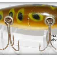 Creek Chub Brown Meadow Frog Injured Minnow Lure 1519