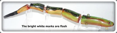 Vintage Bud Stewart Jointed Snake Lure