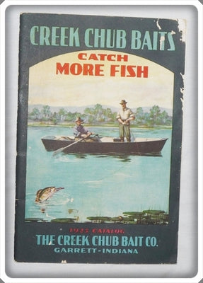 Vintage The Creek Chub Bait Co 1925 Catch More Fish Catalog