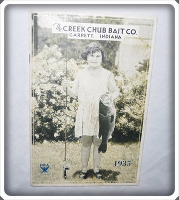 Vintage The Creek Chub Bait Co 1935 Catalog