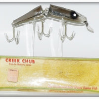 Vintage Creek Chub Chrome Jointed Pikie Lure 2640 Special