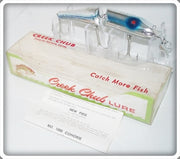 Vintage Creek Chub Blue Chrome Jointed Pikie 2640 In Box 