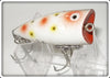Vintage Heddon Strawberry Spotted Chugger Jr Lure 9520 S 