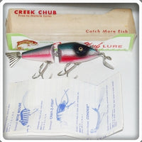 Vintage Creek Chub Dace Wigglefish Lure 2405 In Box