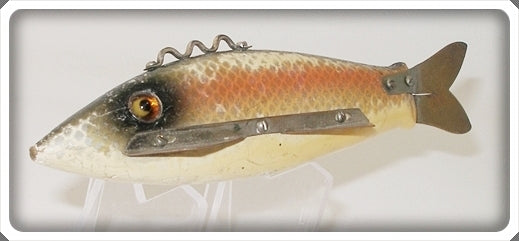 Vintage Heddon Shiner Scale Ice Decoy Minnow 409P For Sale | Tough Lures