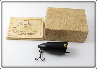 Vintage Phillips Forty-Niner Lure in Box with Paperwork