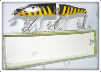 Creek Chub Herter's Tiger Finish Jointed Husky Pikie Lure 3000 Special