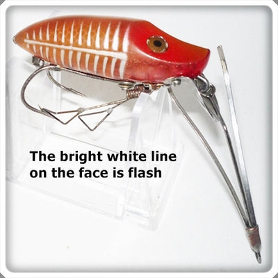 Vintage Heddon Goldfish Shore No Snag River Runt Lure N9119XSK