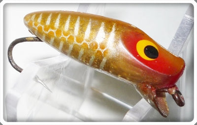 Vintage Heddon Goldfish Shore Fly Rod Runtie Spook Lure 950 XSK