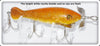 Vintage Heddon Goldfish Spin Diver Lure 3009K