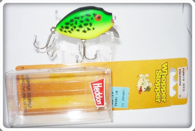 Heddon Fluorescent Green Crawdad Punkinseed Spook X9630GRA On Card