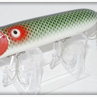 Vintage Heddon Green Scale Lucky 13 Lure 2500 D