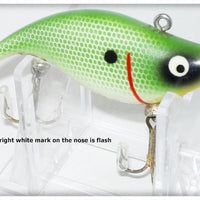 Vintage Heddon Green Shad Hi Jacker Lure 9355 GSD