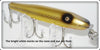 Vintage Creek Chub Gold Scale Pikie Lure 706 Special 
