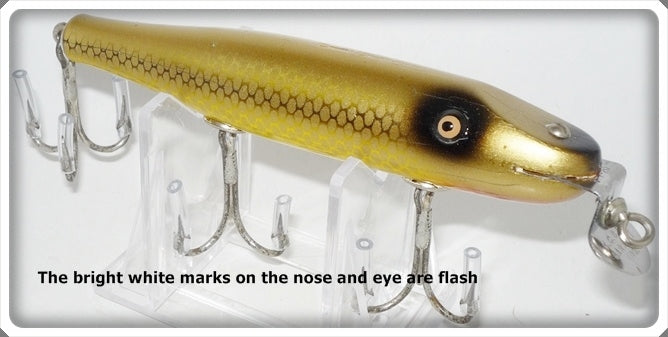 Vintage Creek Chub Gold Scale Pikie Lure 706 Special 