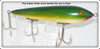 Vintage Heddon Green Scale Zaragossa Lure 6509D 