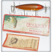 Vintage Heddon Natural Scale Flipper Lure 149R In Box 