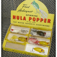 Fred Arbogast Co, Inc Spinning Hula Popper Dealer Display With Lures