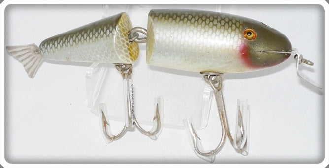 Vintage Creek Chub Silver Shiner Musky Wigglefish Lure 2403 Special