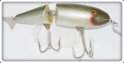Vintage Creek Chub Silver Shiner Musky Wigglefish Lure 2403 Special