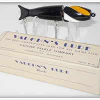 Vaughn Tackle Company Black, Orange & White Vaughn's Lure In Box